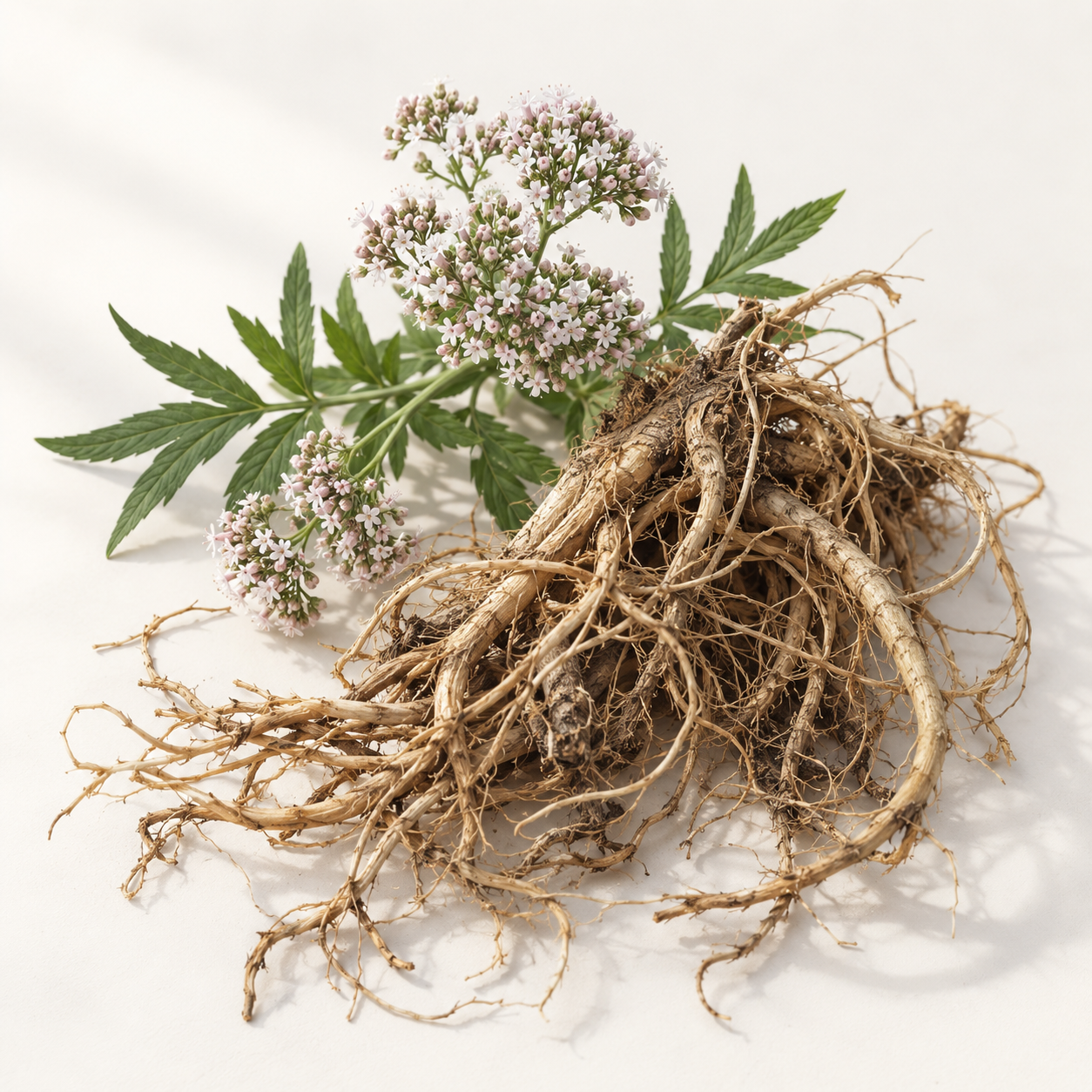 Botanical illustration: Valerian